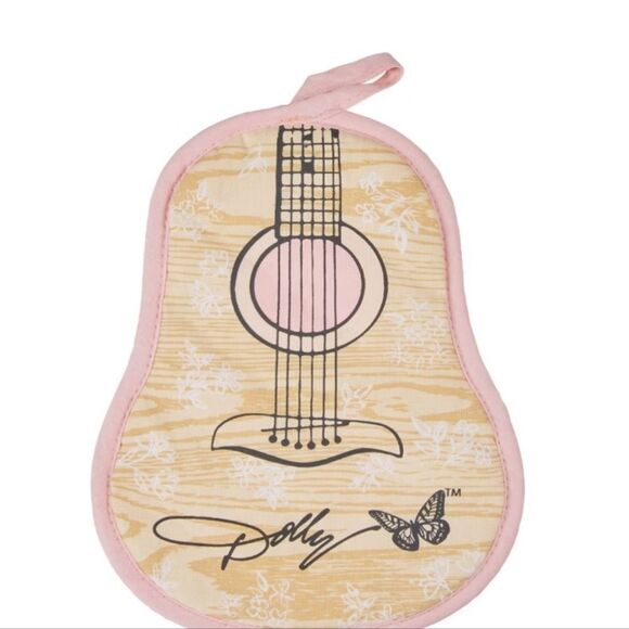 Dolly Parton Guitar Country Pot Holder - Picture 3 of 7